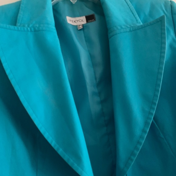 Blue Blazer by Ipek Yolu - Picture 3 of 4